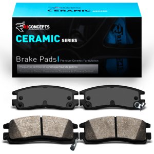 Buick Allure Brake Pads - Front + Rear - R1 Concepts - Ceramic - `95-`10